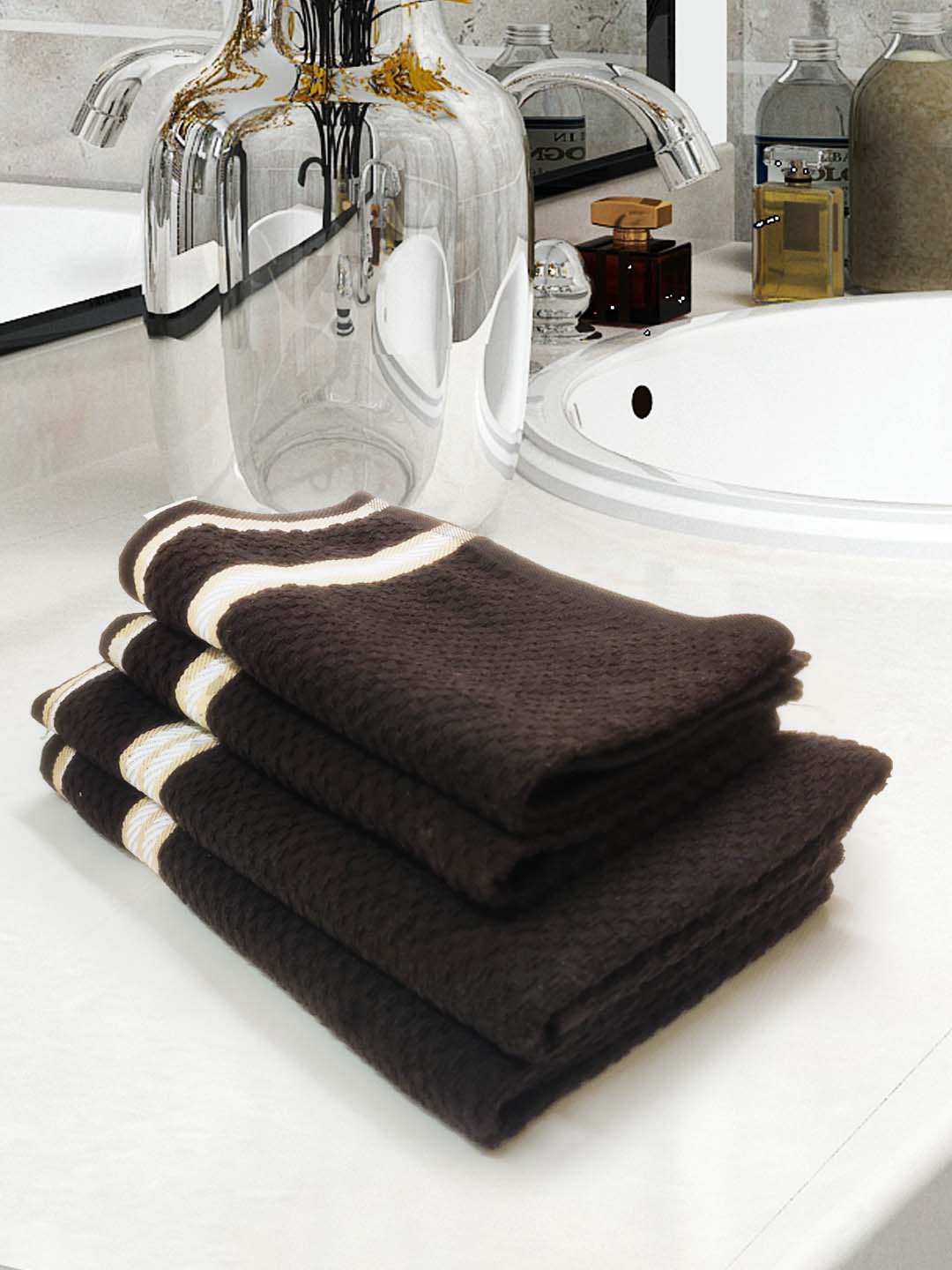 Ultra Absorbent Popcorn Bath Towels