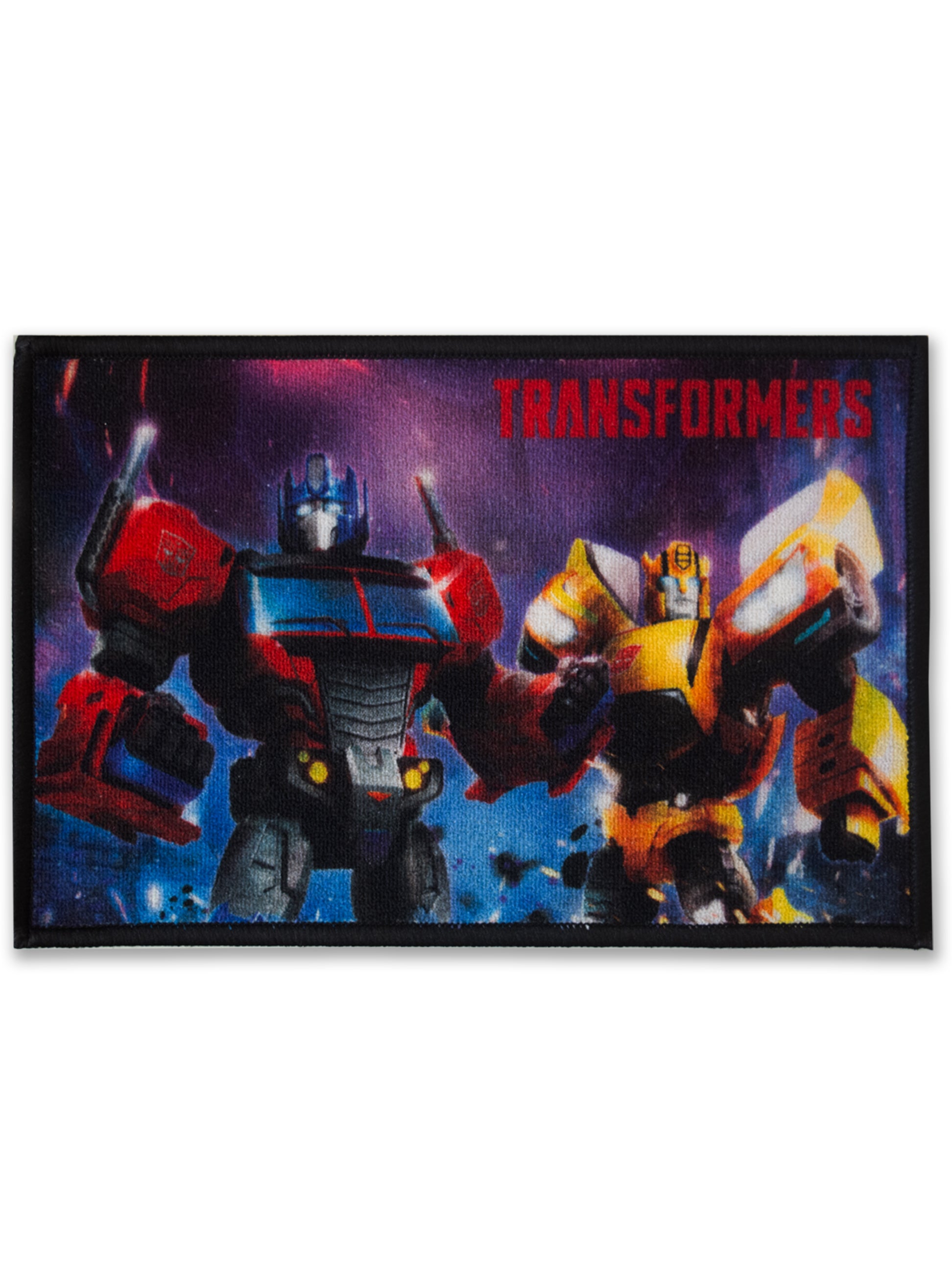 Power Up Your Entry with Athom Living Transformer Kids Doormat – colorful 37x57 cm anti-skid mat made of premium nylon for kids’ rooms or bathrooms.