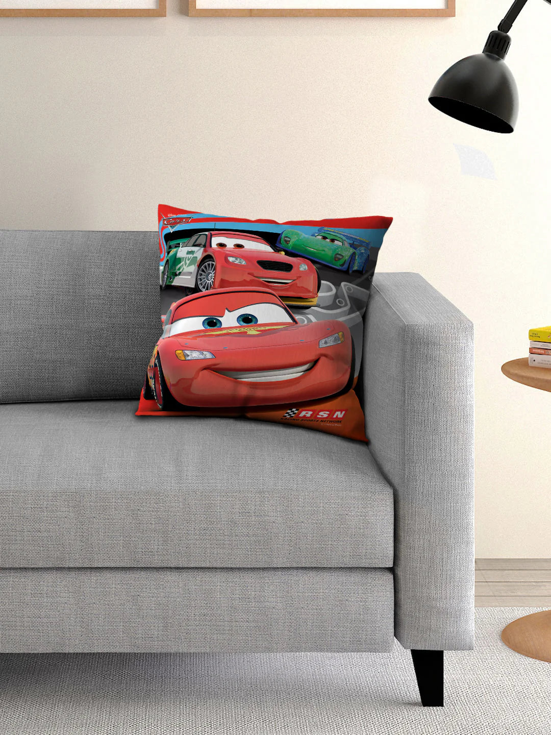 Rev Up Your Decor with Disney Cars Cushion Cover