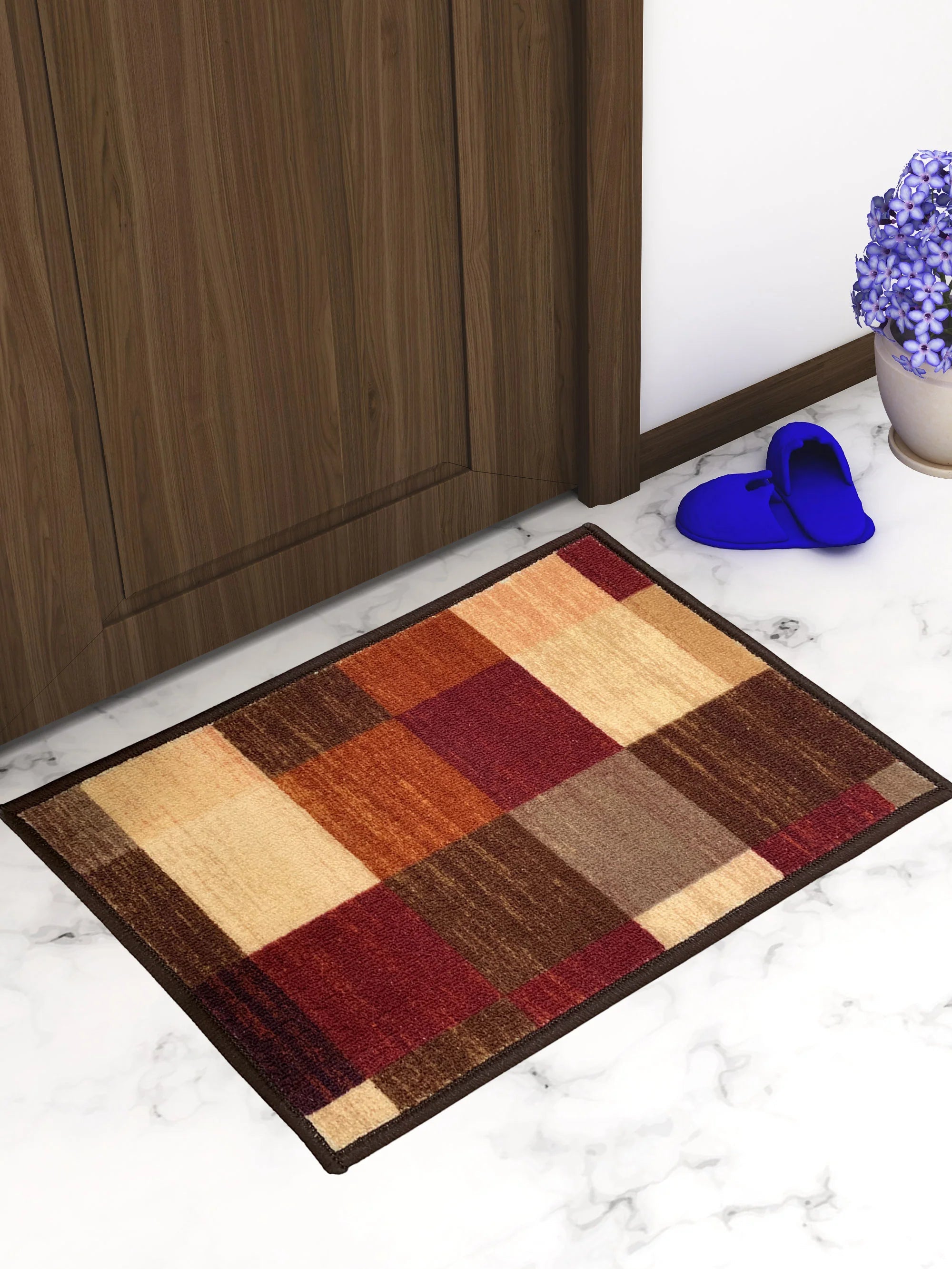 Athom Living CheckMat Premium Anti Slip Printed Door Mat - Athom Living