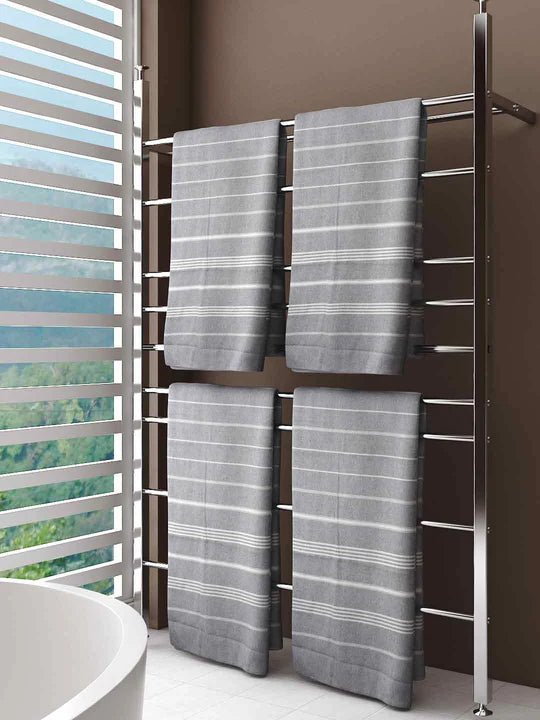 Athom Living Xtra Large Premium Cotton Bath Towel 90x180cm Pack of 4 - Athom Living