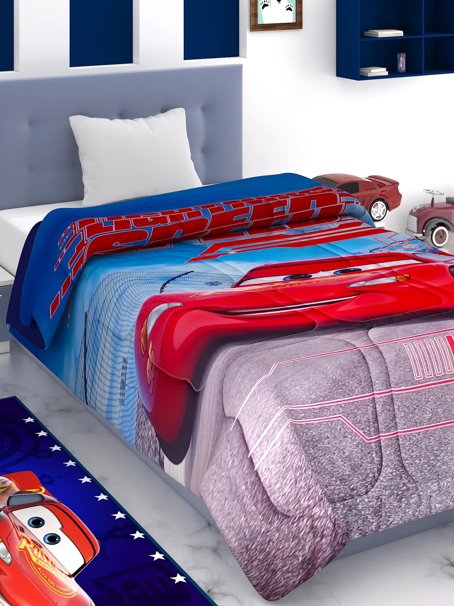 Disney Cars Lightning Speed Kids Comforter 380 GSM - Athom Living