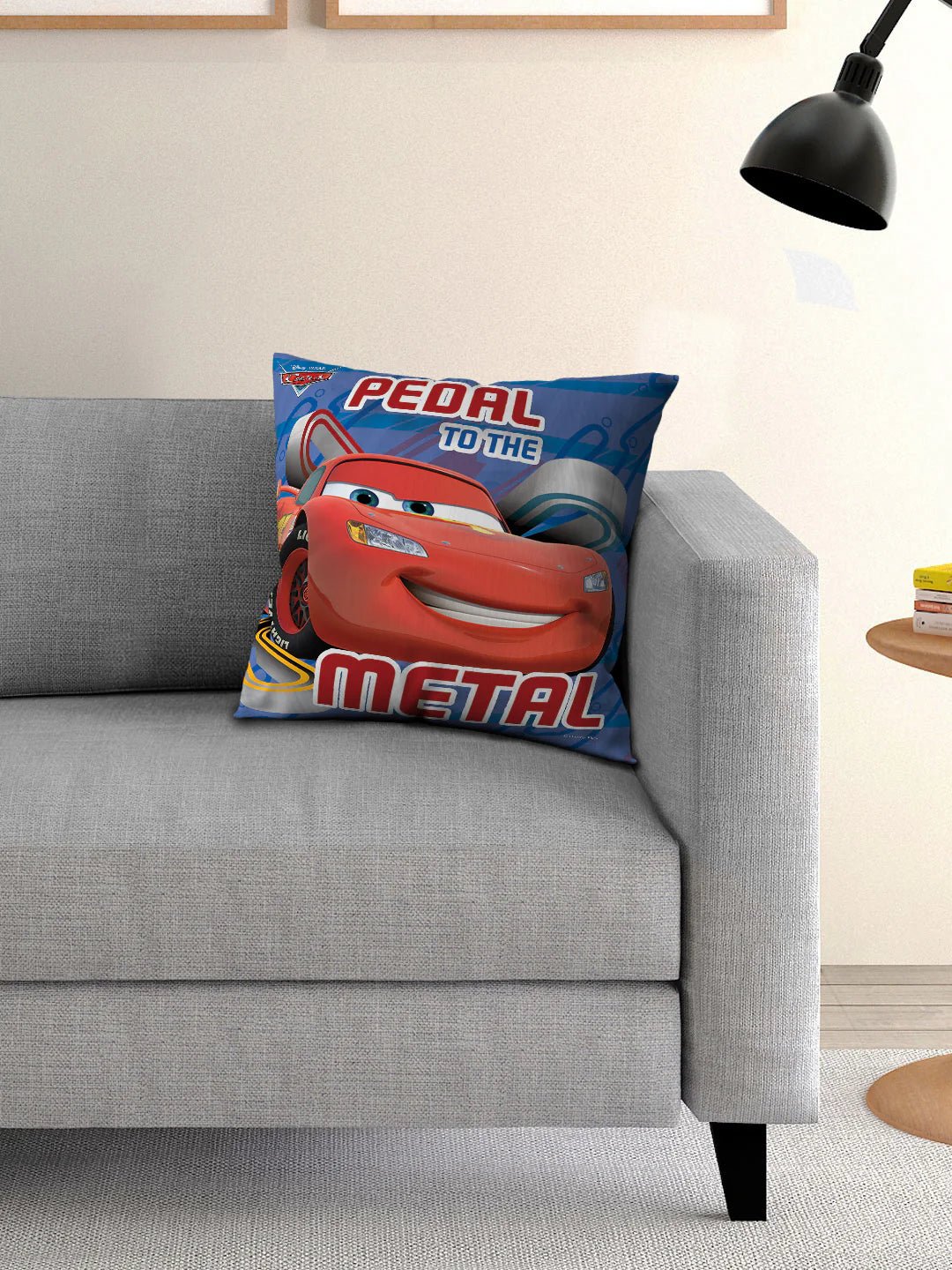 Embark on a Thrilling Ride with Disney Cars Filled Cushion - Athom Living