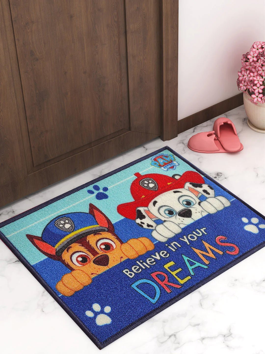 Paw Patrol Believe In Your Dreams Kids Doormat 37x57 Cm - Athom Living