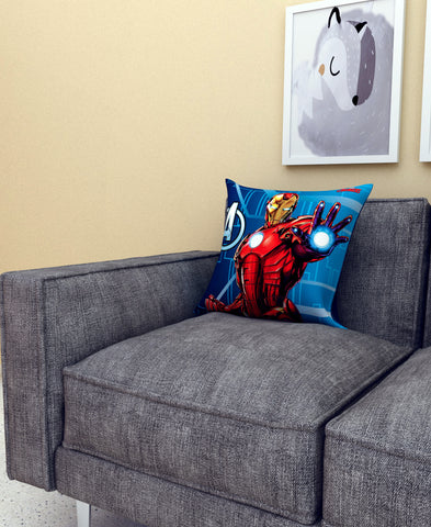 Athom Living Room Combo Set of 1 Single Bedsheet, 1 Cushion + 1 Runner + 1 Doormat