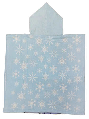 Athom Trendz Disney Frozen Anna & Elsa Kids Hooded Bath Towel Poncho 55x110 cm
