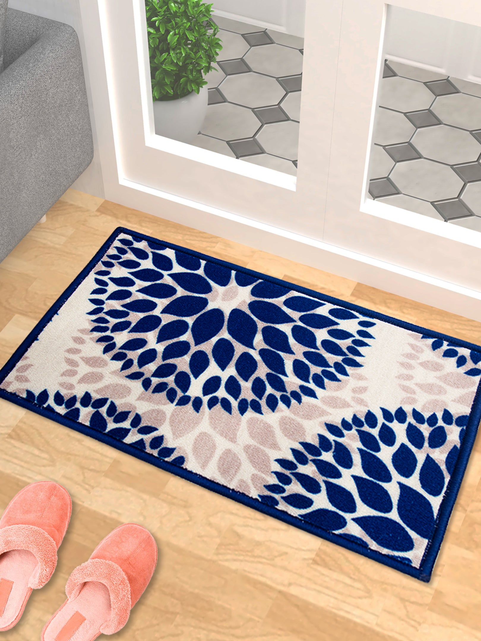 Purple Color Bathmats