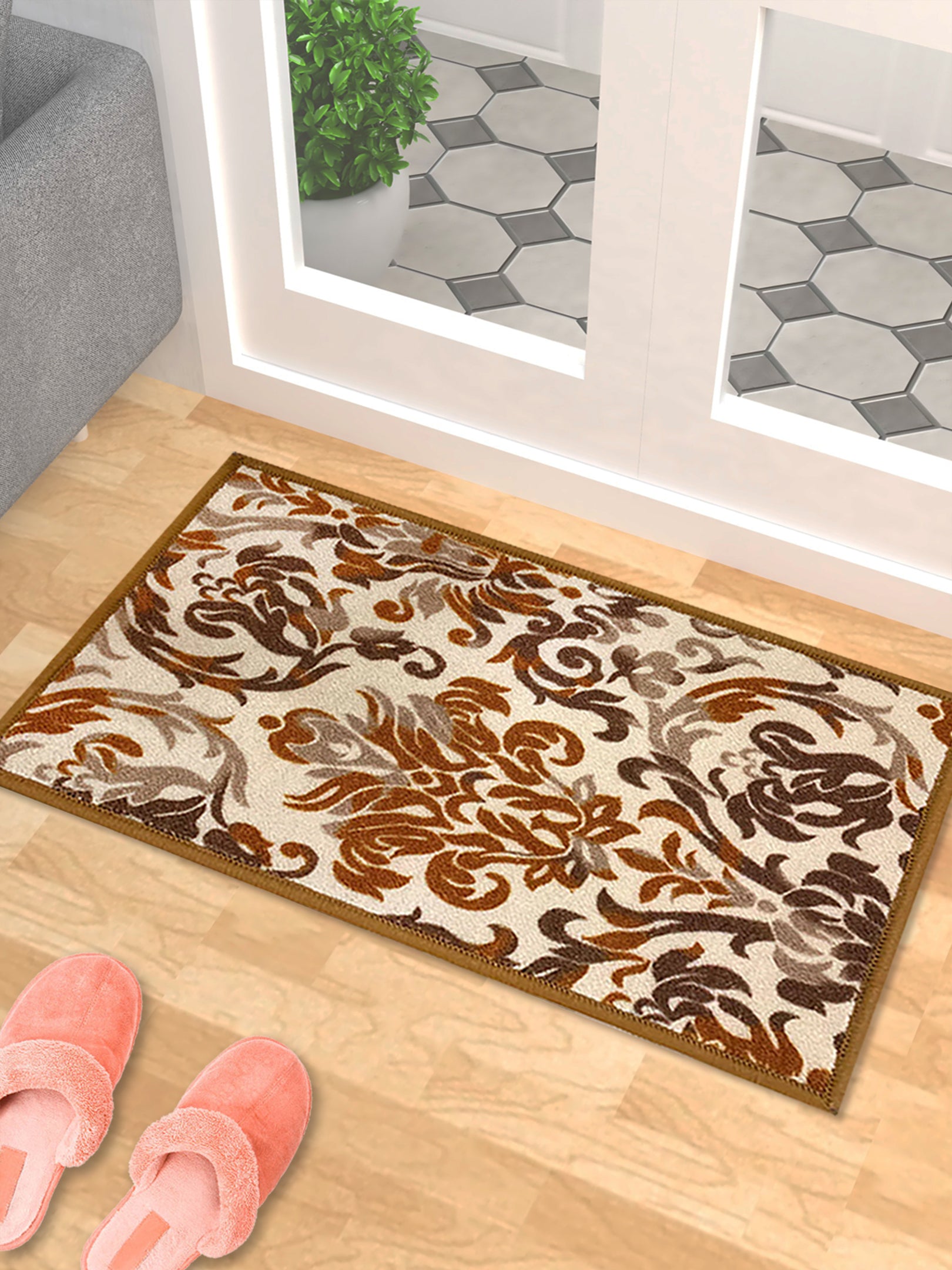 Light Brown Color Doormat