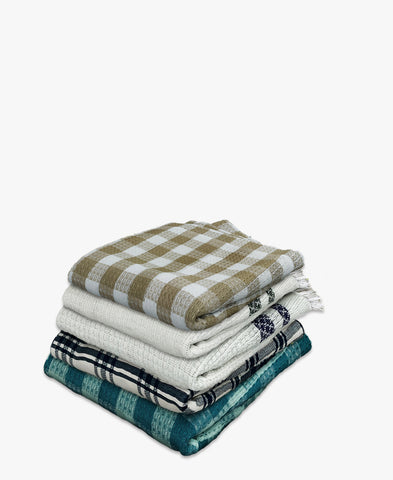 Athom Living Light weight Premium Cotton Bath Towel 75x150 cm Pack of 6