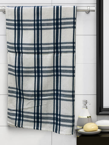 Athom Living Eco Saviour Premium Cotton Bath Towel/Gamcha Luxar White (Pack of 6)