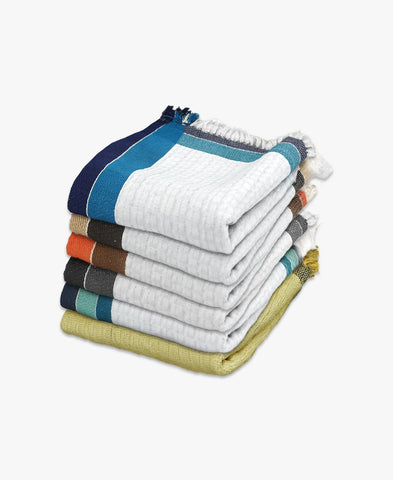 Athom Living Light weight Premium Cotton Bath Towel 75x150 cm Pack of 6