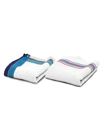 Athom Living Light weight Premium Cotton Bath Towel 75x150 cm Pack of 2