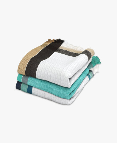 Athom Living Light weight Premium Cotton Bath Towel 75x150 cm Pack of 3