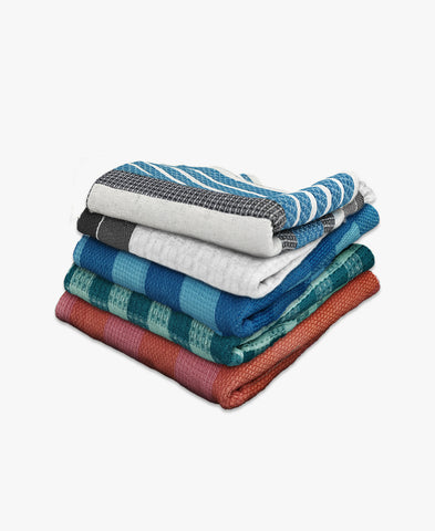 Athom Living Light weight Premium Cotton Bath Towel 75x150 cm Pack of 5