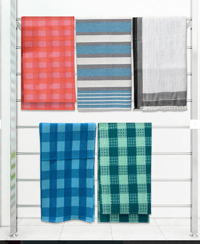 Athom Living Light weight Premium Cotton Bath Towel 75x150 cm Pack of 5