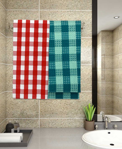 Athom Living Light weight Premium Cotton Bath Towel 75x150 cm Pack of 2