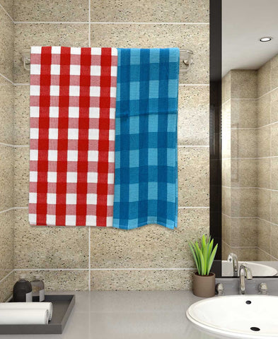 Athom Living Light weight Premium Cotton Bath Towel 75x150 cm Pack of 2