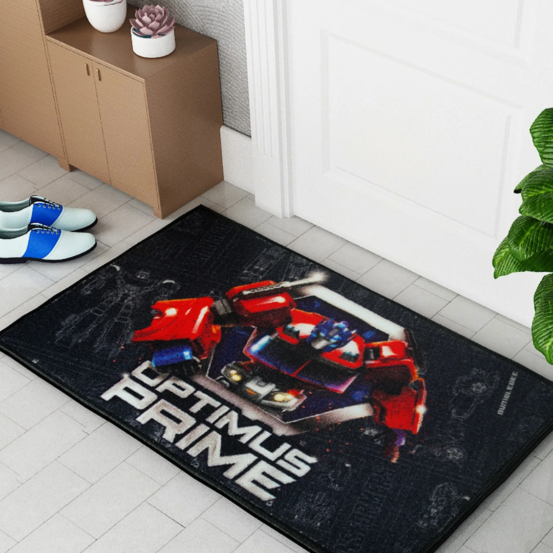Add heroic charm to your doorway with the Transformer “Optimus Prime” Anti-Skid door mat by Athom Living. This stylish and functional door mat keeps floors clean while enhancing home decor appeal.