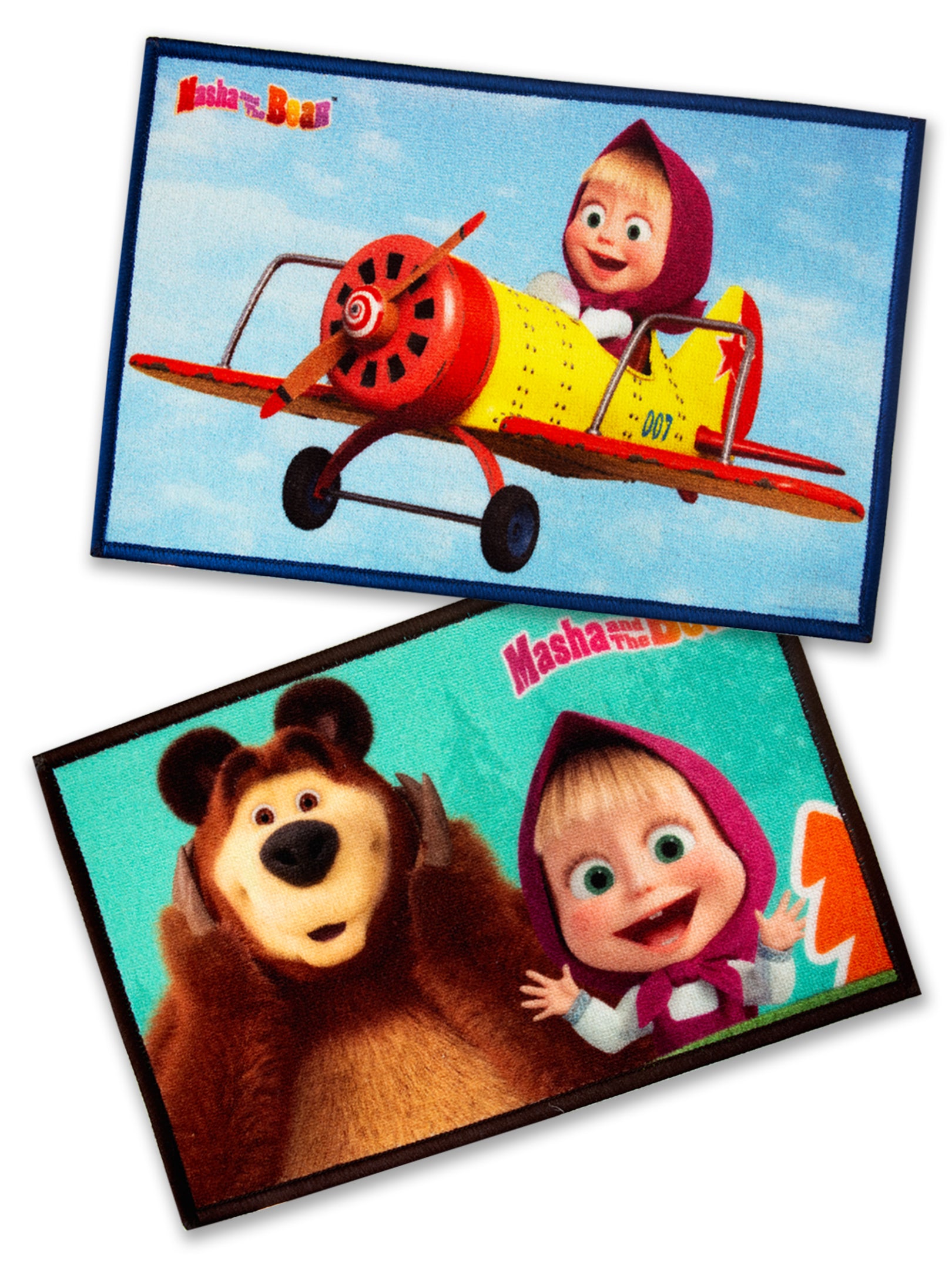 Add joy to your kid’s room with Masha and The Bear Kids Door Mat Set – Medium 37x57 cm, anti-skid latex backing, premium printed nylon. Perfect for bathrooms or doorways, from Athom Living.