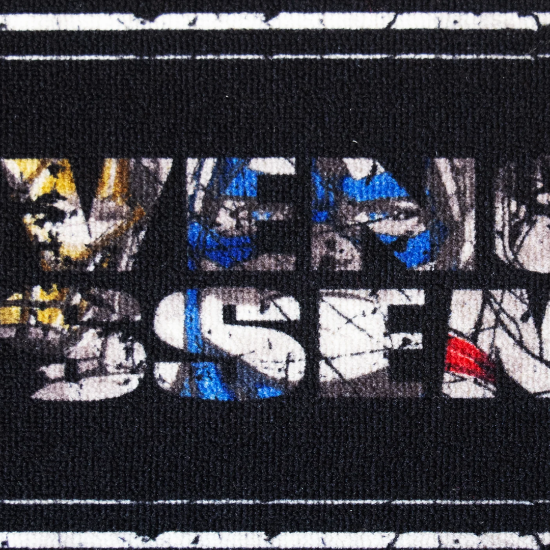 Athom Living Marvel Avengers Assembled Anti Skid kids Doormat designed with sturdy anti-slip backing, vibrant hero artwork, and kid-safe construction ideal for decorating children’s playrooms, doorways, or bedrooms.