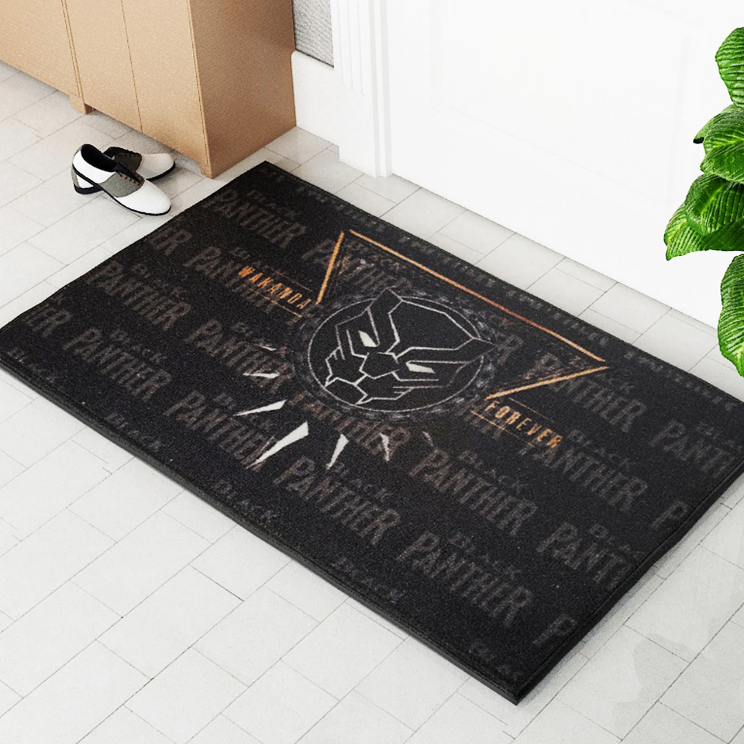 Black color Kids Doormat