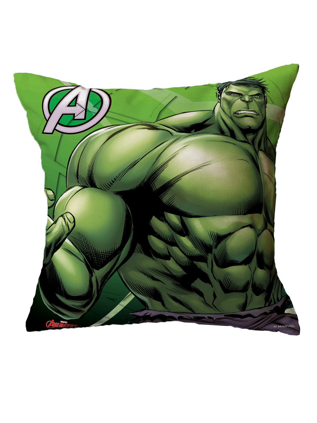 Athom Living Marvel cushion with cover 40x40 cm, durable and cozy kids décor accessory, ideal for adding superhero style and comfort to bedrooms.