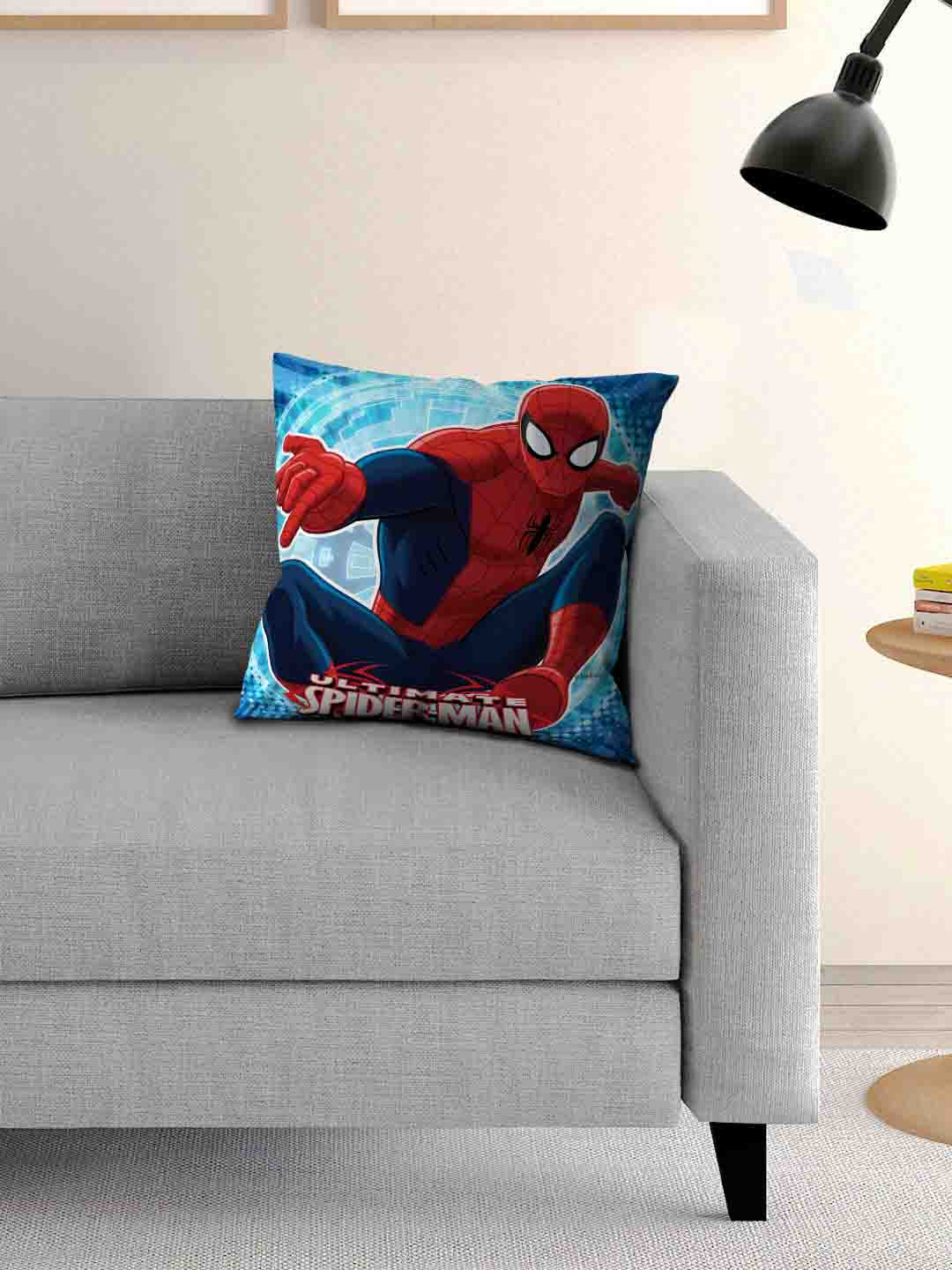 Athom Living Marvel printed cushion with cover 40x40 cm – soft, stylish, and perfect for kids’ rooms or living décor with favorite superhero designs.