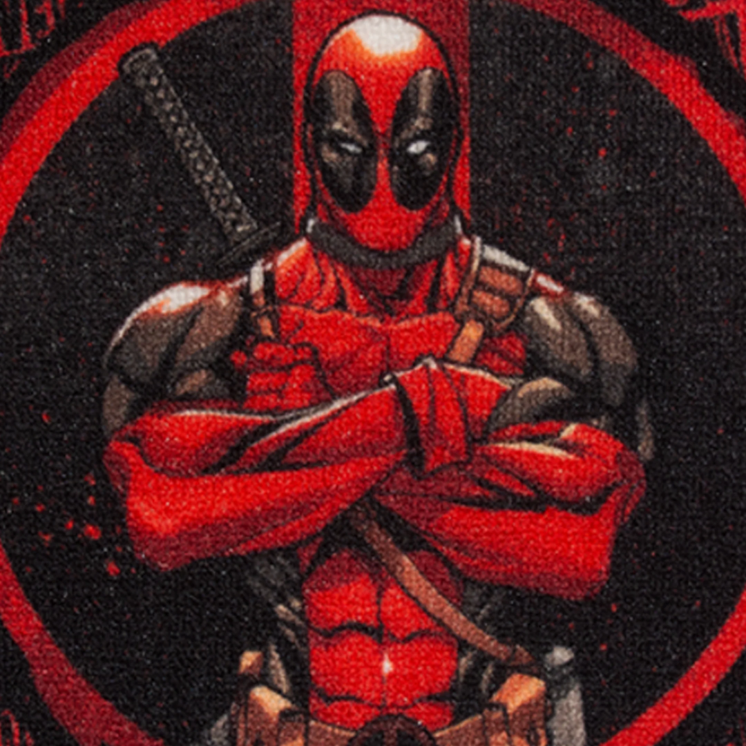 Athom Living’s Marvel Deadpool Anti Skid kids Doormat offers vibrant character art, secure anti-slip grip, long-lasting quality, perfect for kids bedrooms, play areas, and stylish home entrances.