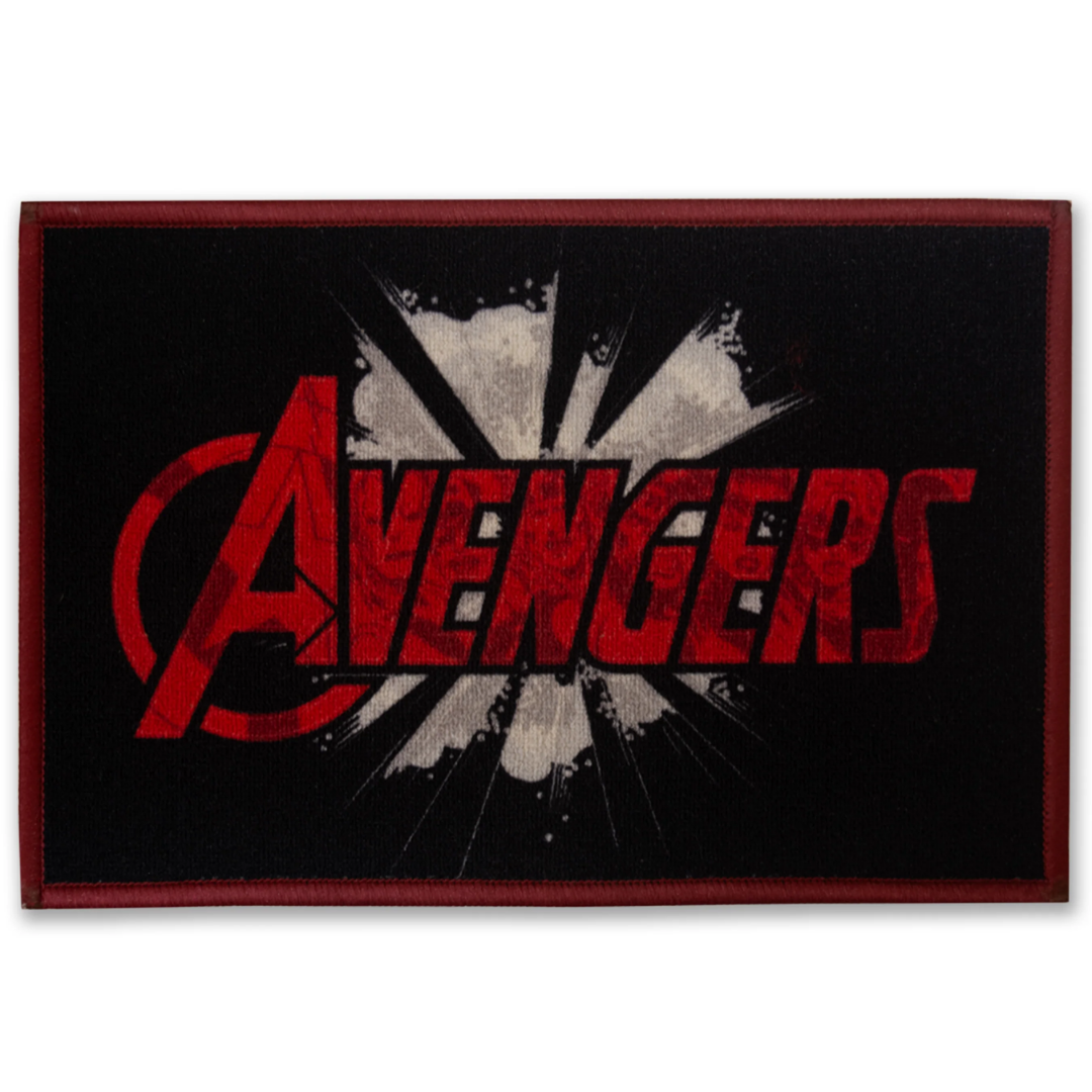 Athom Living’s Marvel Red “Heroic Energy in Red” Anti-Skid Kids Doormat with strong grip backing, vibrant superhero design, and compact size, perfect for preventing slips in kids’ bedrooms, play areas, and bathrooms.