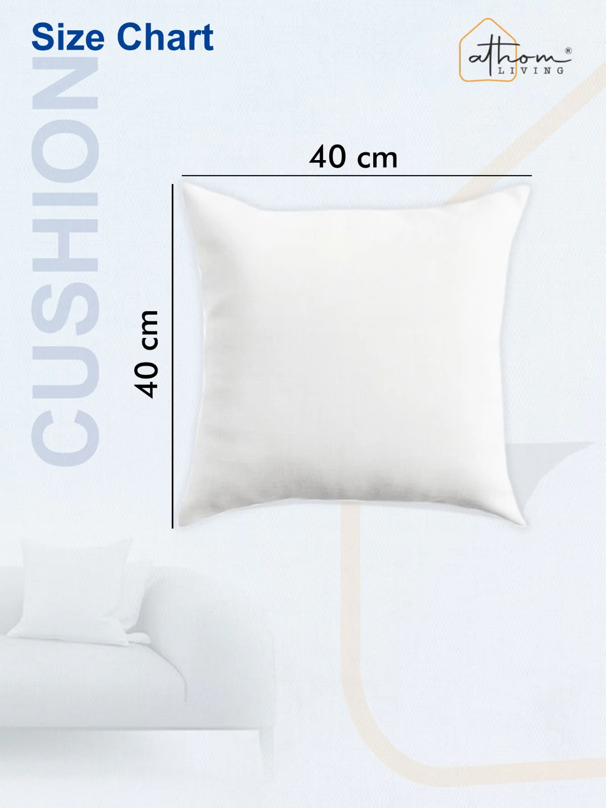 Bright and cozy Kids Filled Cushion with Cover by Athom Living, perfect for kids’ bedrooms, playrooms, or nurseries, offering soft comfort and playful style for everyday use.