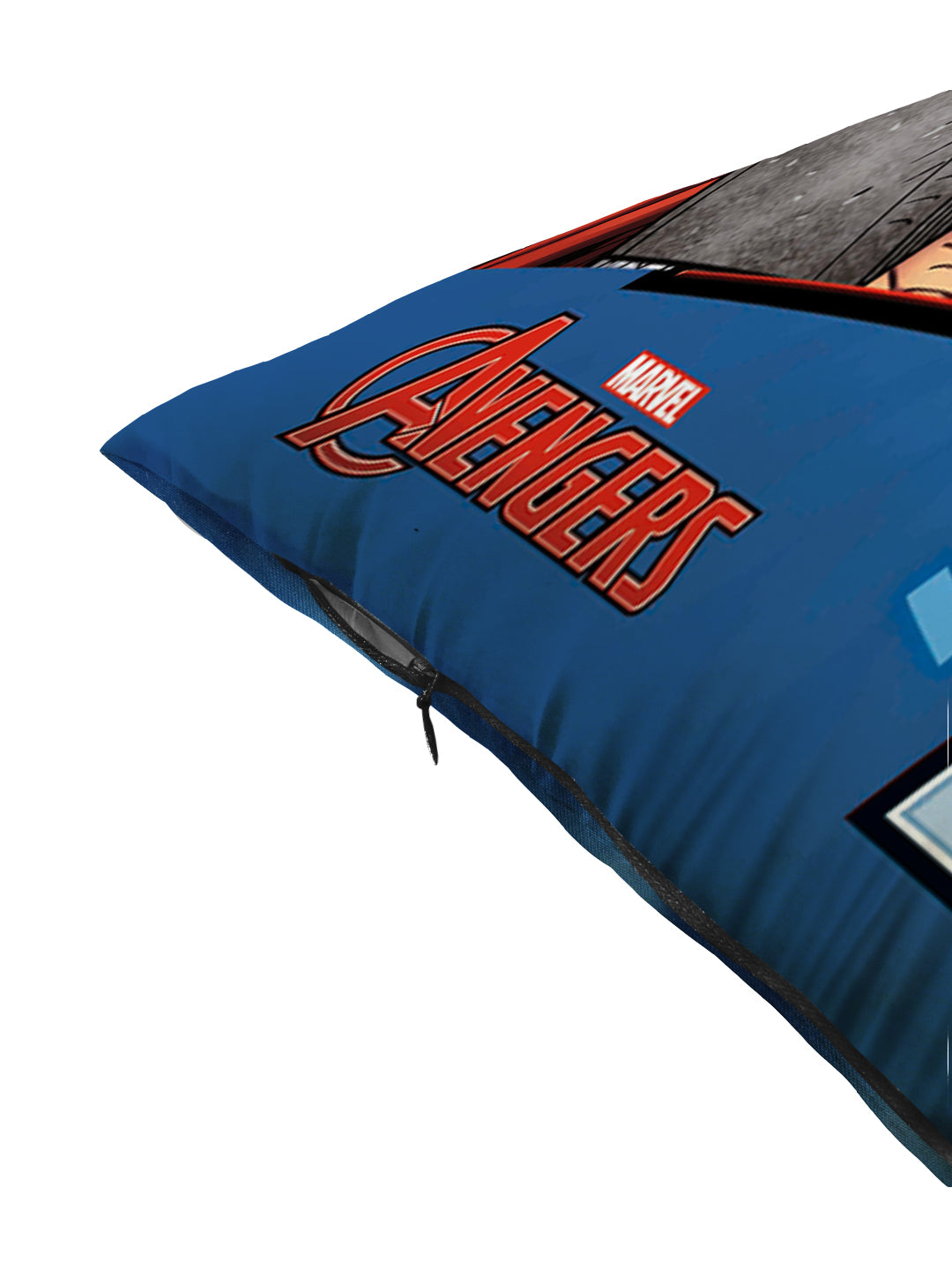 Brighten up your child’s room with Athom Living Marvel character printed kids cushions – 40x40 cm, durable, soft, and stylish cushion with cover.