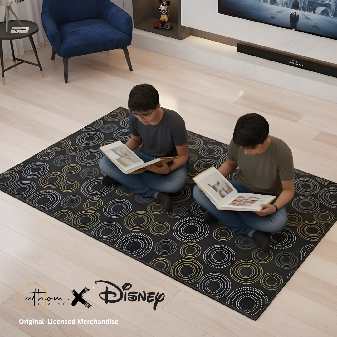 Bring magical Disney charm to your child’s space with this Athom Living Disney themed carpet, designed with plush texture, colorful graphics and durable fabric for a cozy and playful carpet.