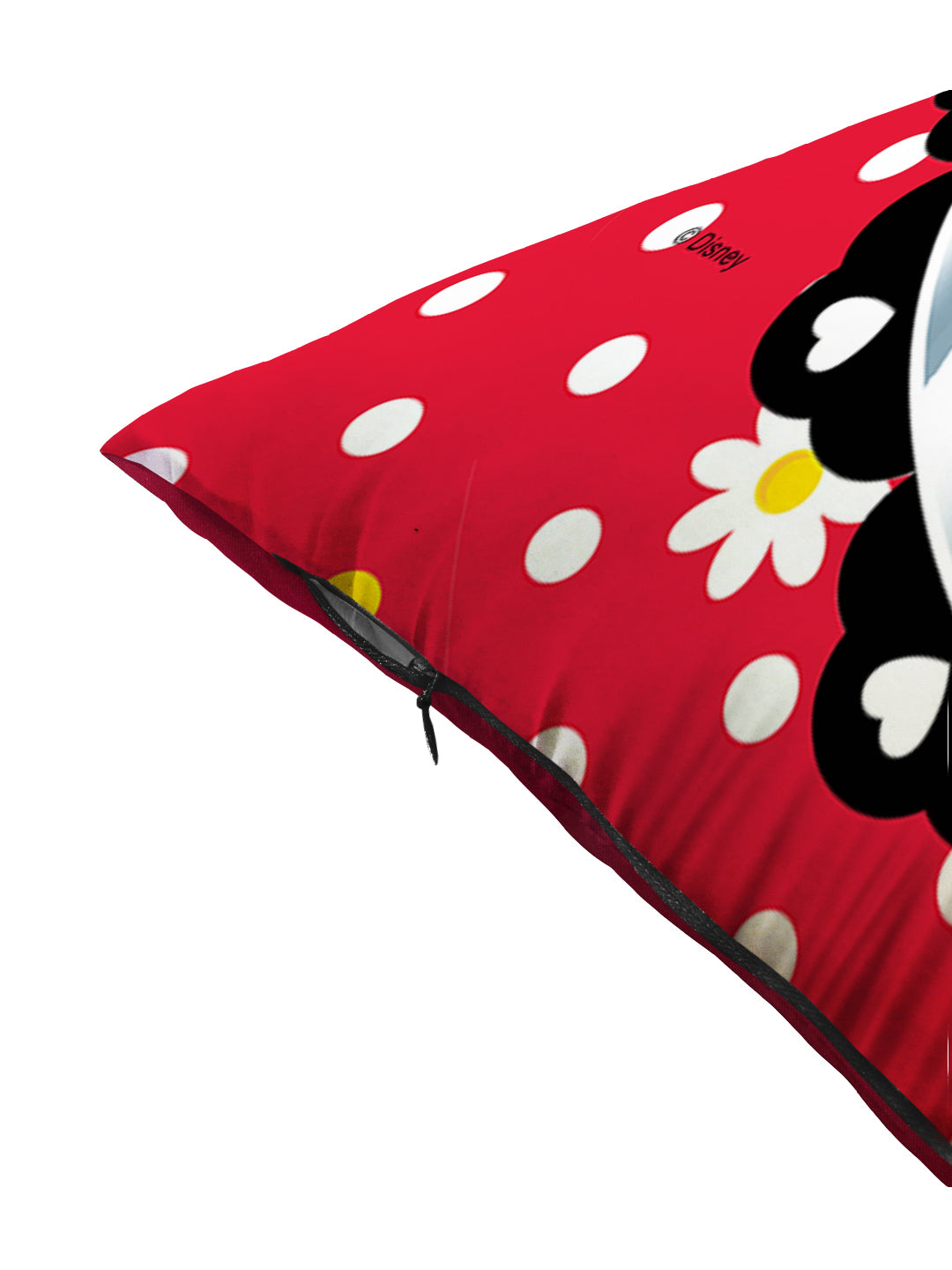 Cheerful Disney Minnie Mouse “Make Me Smile” Kids Filled Cushion with Cover by Athom Living, soft and cozy, perfect for kids’ room décor, gifting, or adding a fun touch to everyday comfort.