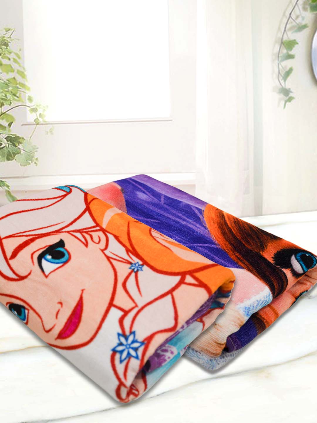 Purple Color Kids Towel