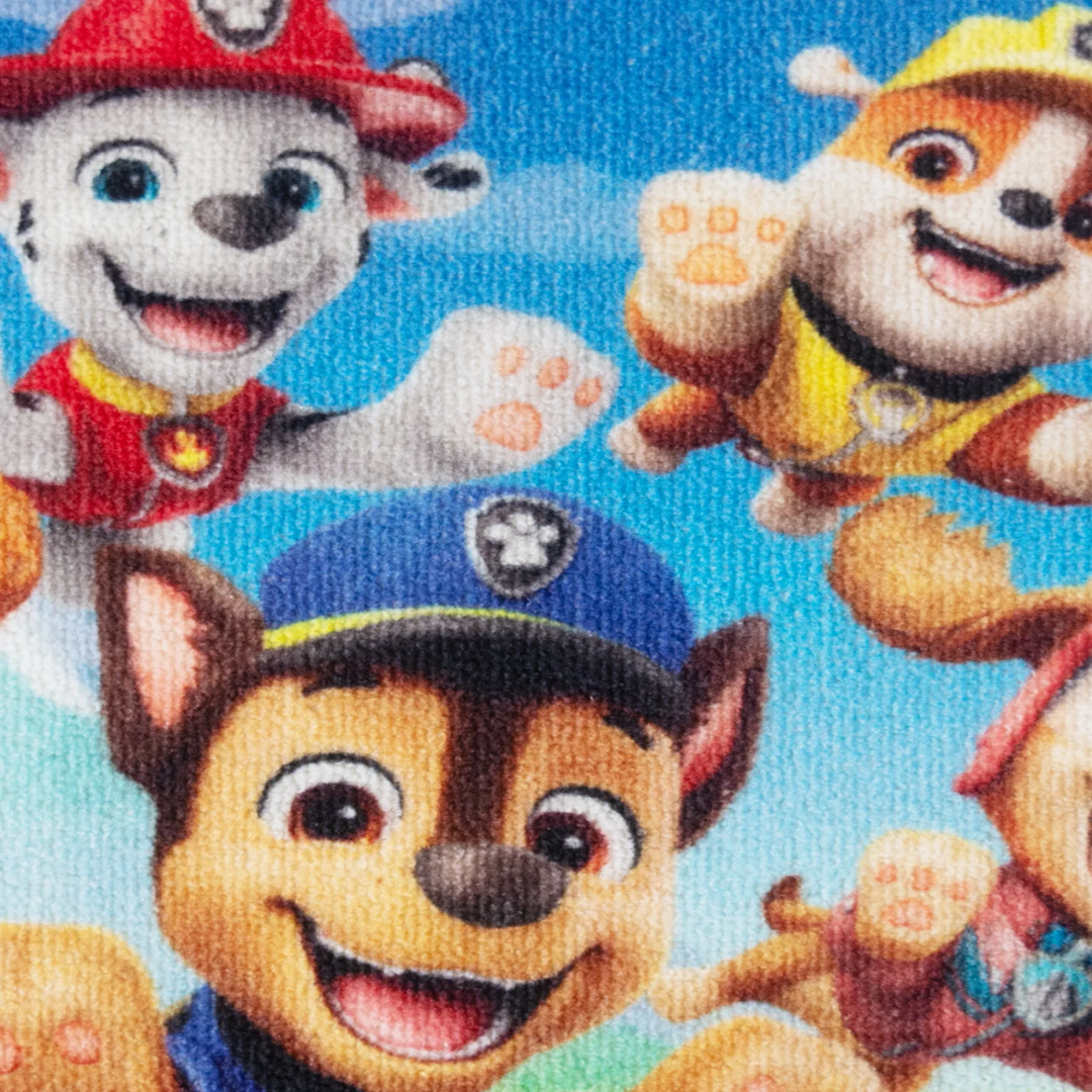 Cute Paw Patrol “Let the pups lead the way” Anti Skid kids Doormat from Athom Living, built with strong anti-slip backing and lively prints, adding safety and charm to kids’ indoor spaces and doorways.