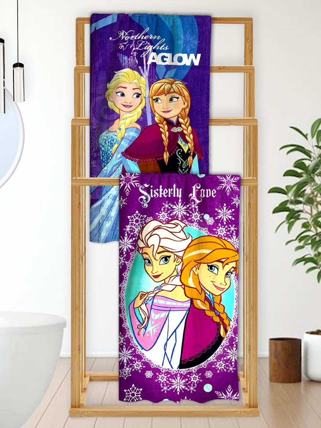 Anna & Elsa kids Towels