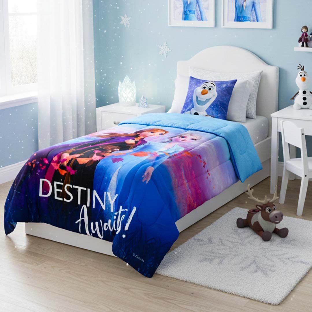 Disney Frozen Kids Comforter for Boys and Girls Room