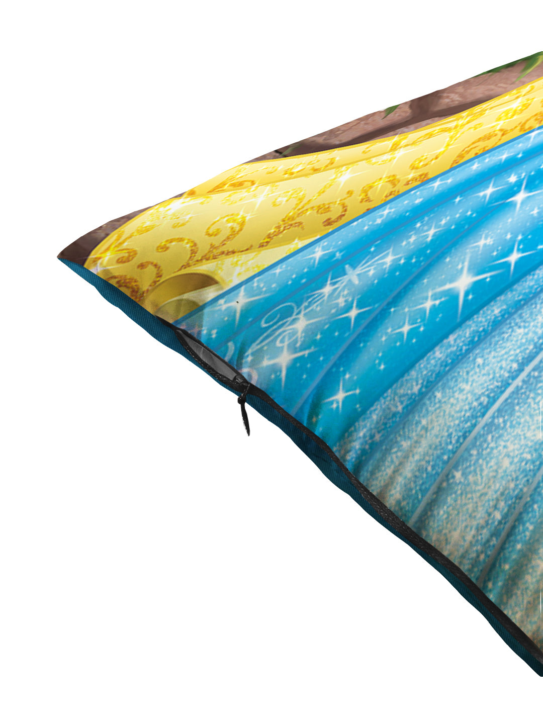 Disney Princess decorative Kids Filled Cushion with Cover by Athom Living featuring iconic princess illustrations, soft touch fabric, and cozy filling, enhancing kids room décor with magical charm and everyday comfort.