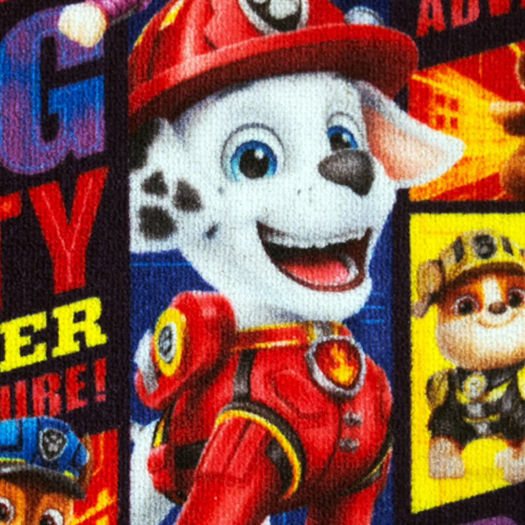 Durable Paw Patrol Anti Skid kids Doormat featuring bold “Big City Bigger Adventure” graphics by Athom Living, created to add safety, charm, color, and kid-friendly style to home entrances.