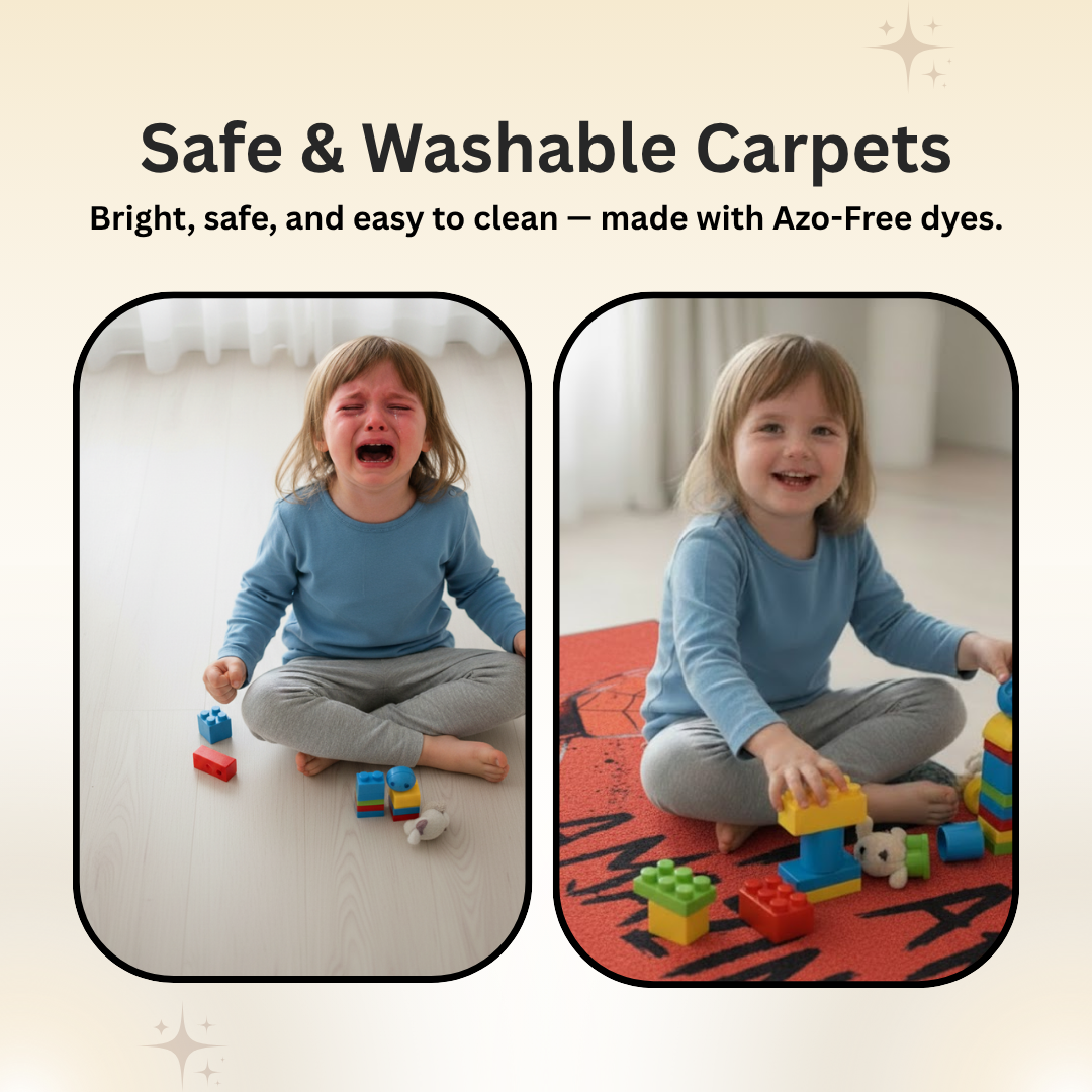 Elevate your child’s décor with this premium Spiderman (Red) Themed runner carpet by Athom Living. Crafted with anti-skid backing, the 60x140 cm mat ensures both fun and comfort in every corner.