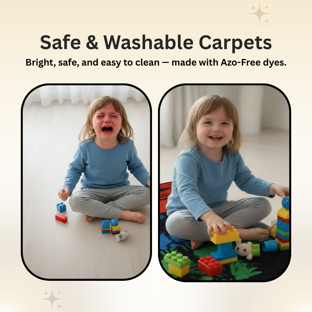 Elevate your kid’s décor with this Marvel Themed runner carpet from Athom Living. Measuring 60x140 cm, the runner carpet blends cozy comfort with iconic superhero designs for a playful atmosphere.