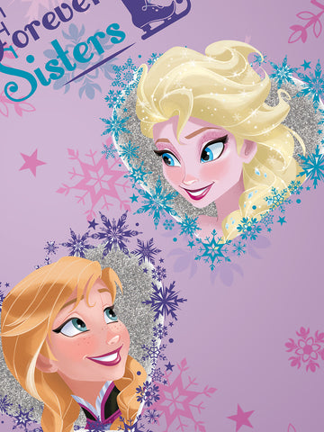 Disney Frozen Follow Your Heart Cotton Single Bedsheet Set With Runner Carpet