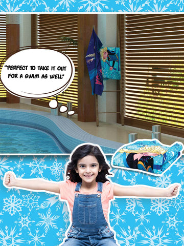 Disney Dream Of Magic Frozen Kids Cotton Bath Towel 350 GSM 60x120 cm