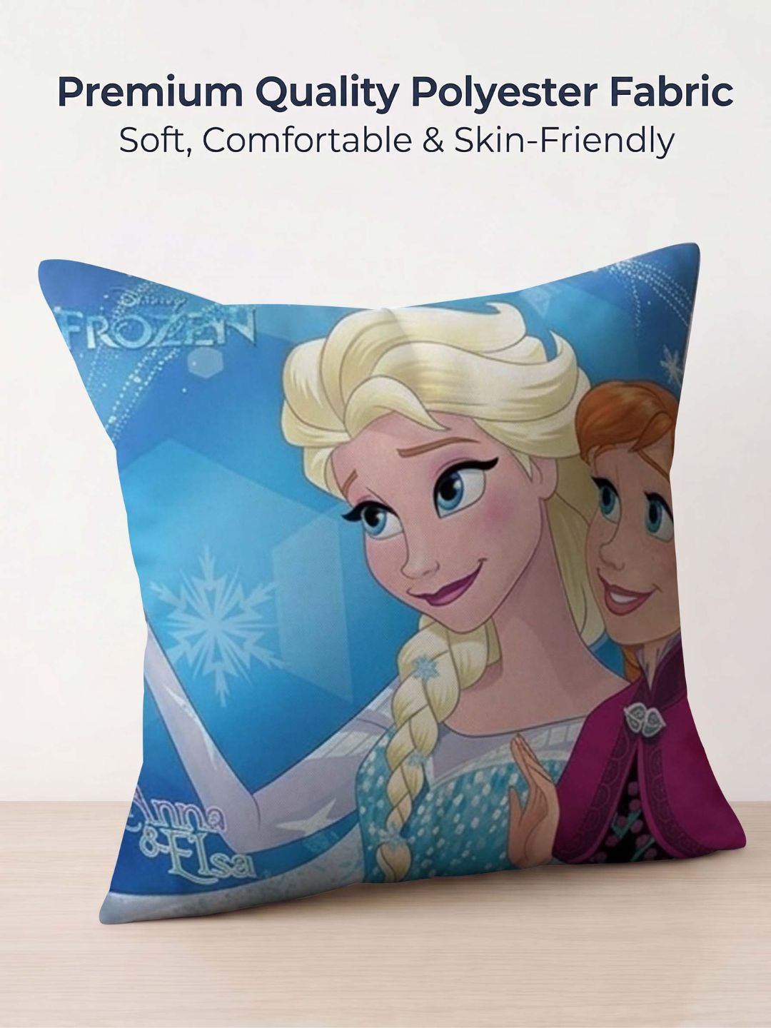 Decorative square cushion for sofas
