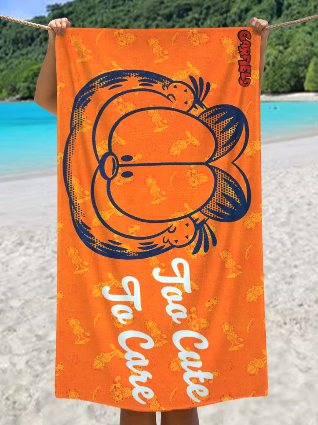 Garfield Bath Towels