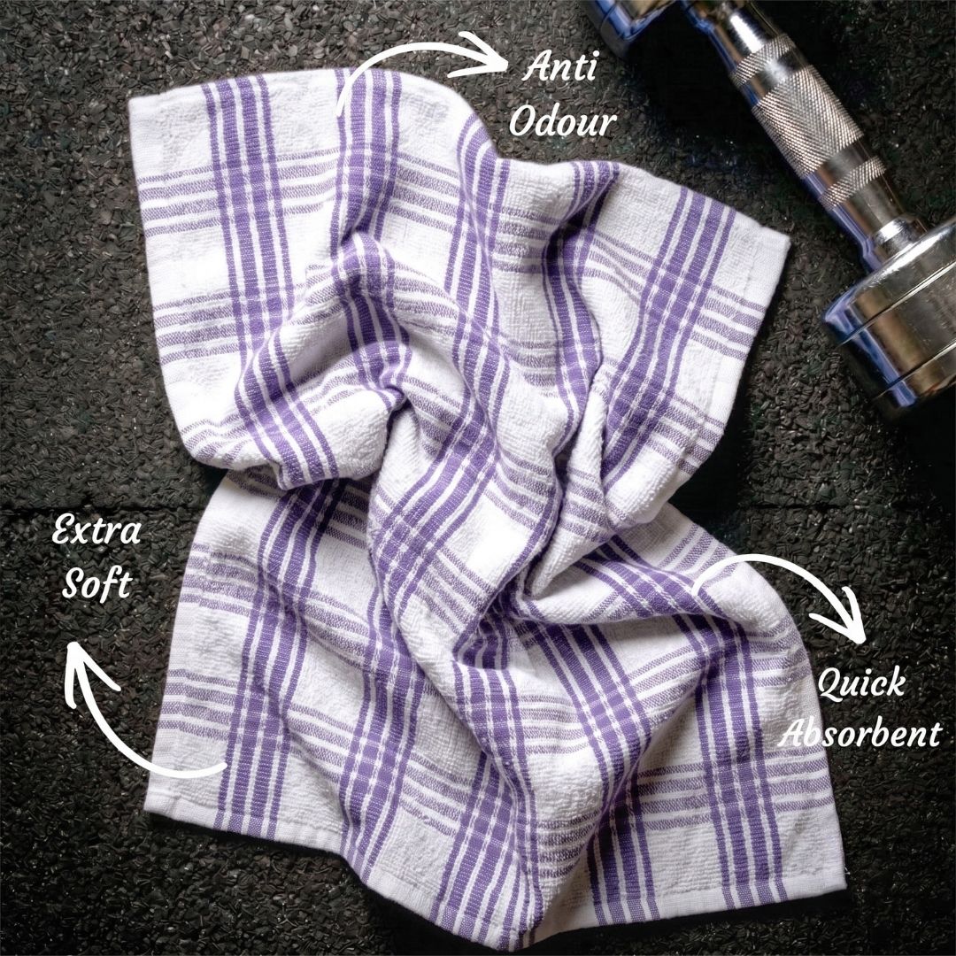 Luxury Cotton Hand Towels Set of 8