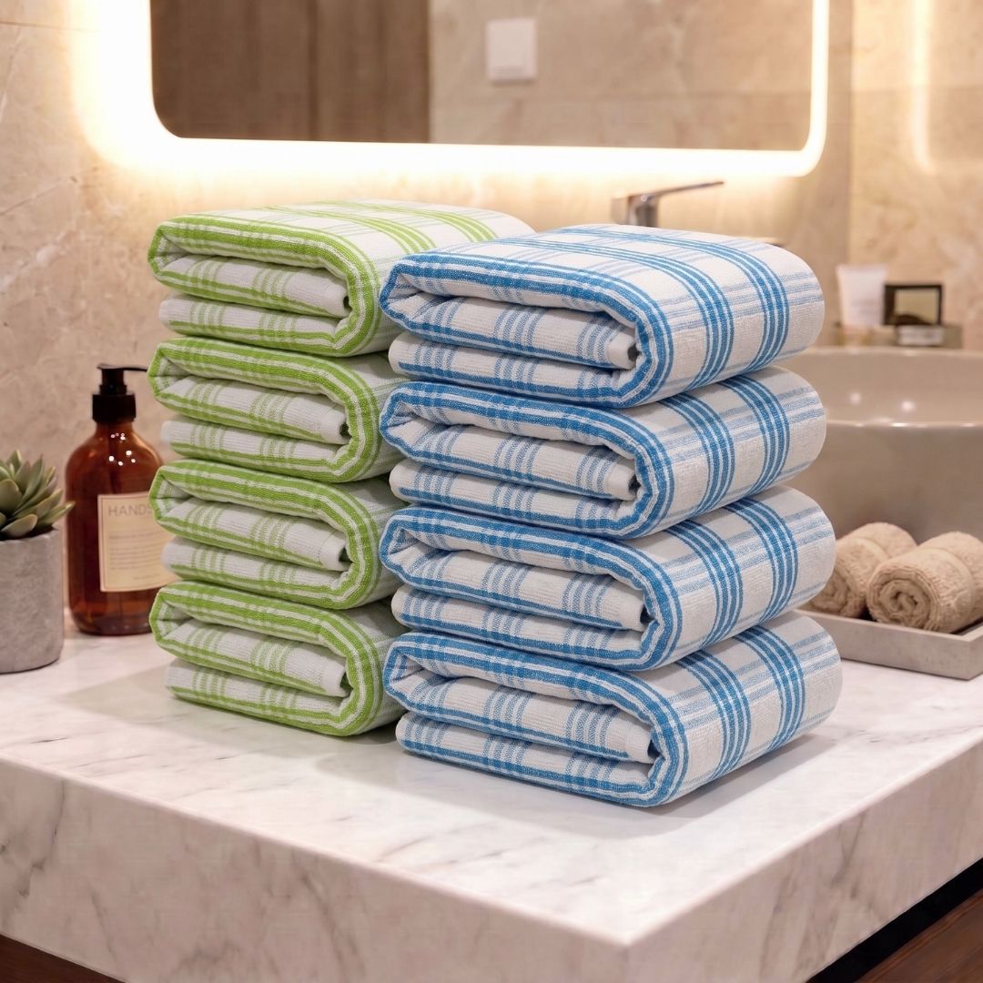 Ultra Soft Hand Towels Set of 8