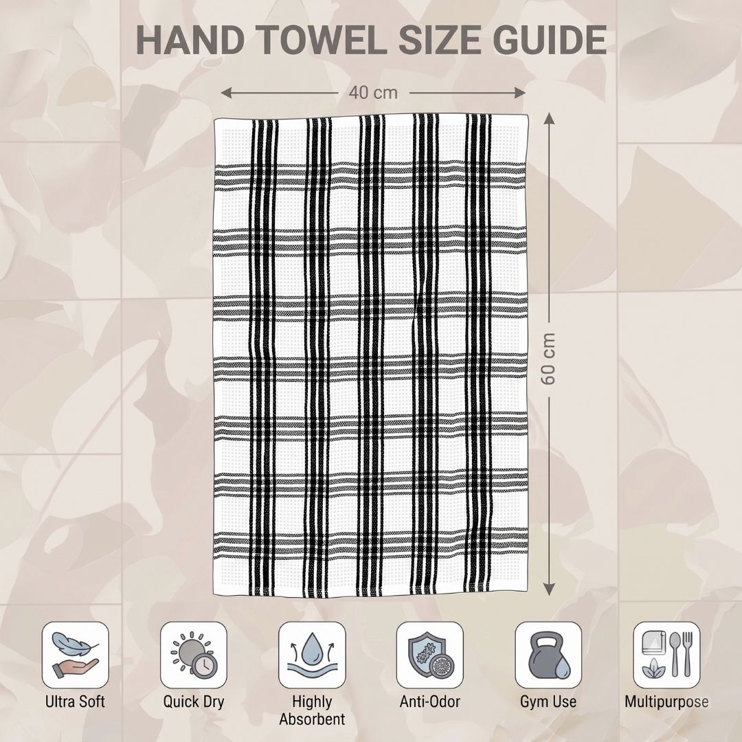 Premium Hand Towels Pack of 4