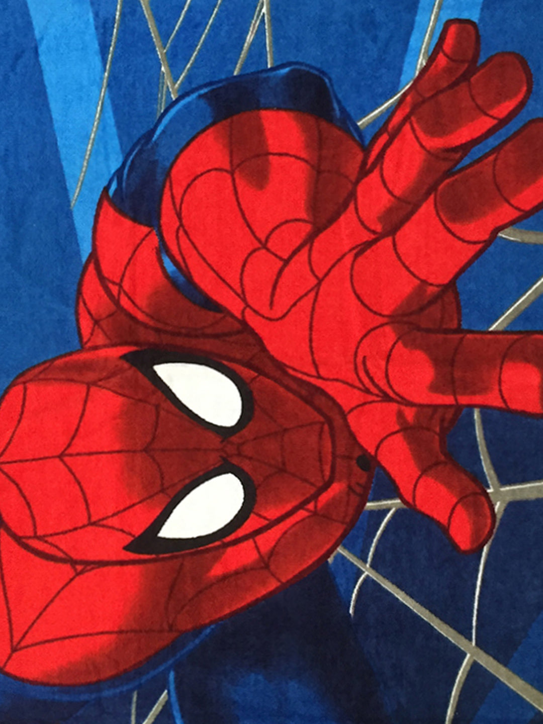 Kids Cotton Bath Towel featuring Marvel Spider-Man print from Athom Living, designed for kids comfort with plush cotton texture, excellent water absorption and long lasting quality for everyday use