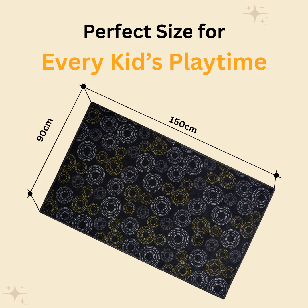 Kids friendly Disney anti skid carpet & doormat combo by Athom Living showcasing colorful character artwork, non slip protection, soft surface comfort, and practical sizing suitable for bedrooms, playrooms, and kids entry spaces.